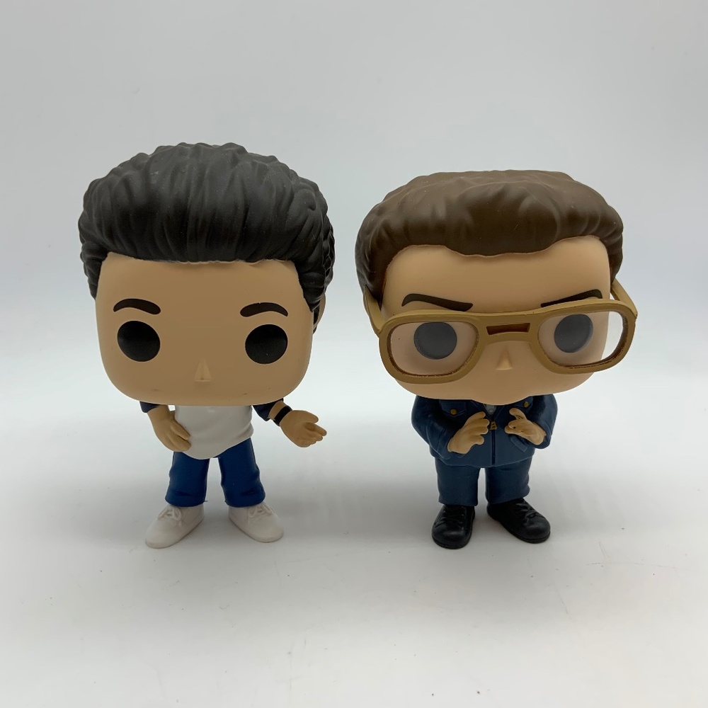 Funko Pop Jerry Seinfeld and Newman Figurines Set of Two No Boxes